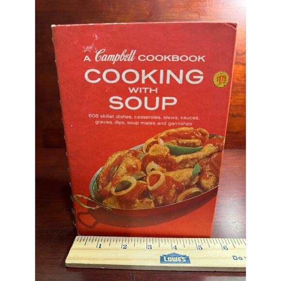 1976 Vintage Campbell Cookbook Cooking with Soup Recipes Spiral Binding - Picture 9 of 9